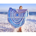 Mandala Round Beach Towel India